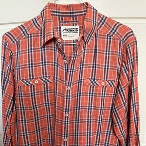 Mountain Khakis Orange Button Down Shirt (M)